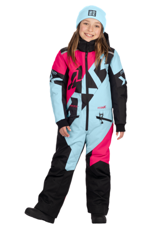 Tuta FXR Cold Cross CX 26 Bambino Maui Blu/Razz 4