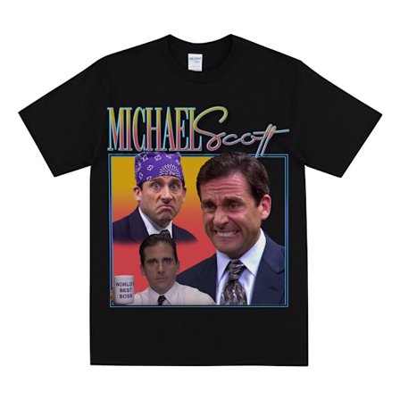 MICHEAL SCOTT Kunnianosoitus T-paita