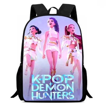 K-Pop Demon Hunter Rygsæk Skuldertaske Madkasse Penalhus Skolerygsæk-FF-