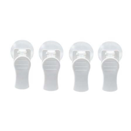 Imukuppipidikkeiden ripustimet 4 kpl White