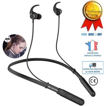 Sporthörlurar - Bluetooth - Ergonomisk - Batteritid 8h - Brusreducering - In-ear