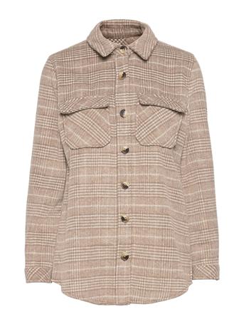 Objvera Owen L/S Jacket Brown Object