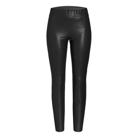 Cambio Leather Bukser Sort, Dame Læderbukser