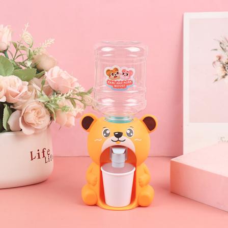 Mini Vanddispenser til Børn Gave eVand Juice Mælk Drinki Orang Orange Comparable bear