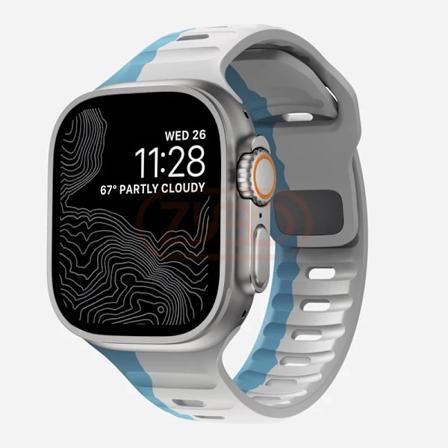 Urheiluranneke Apple Watch Ultra 9 8 7 6 SE 5 - Pehmeä silikoninen kevyt rannekoru iWatchille 38MM 40MM 42MM 44MM 45MM 49MM sähkölukko Electric Strike
