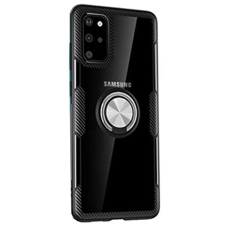 Samsung Galaxy S20 Plus - Kansi sormustelineellä Svart/Silver
