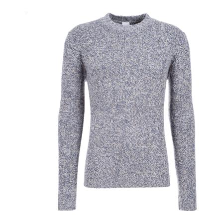 Aspesi, Round-neck Knitwear Blauw, Heren, Maat:M
