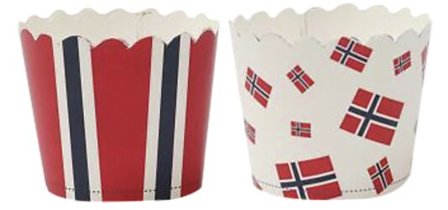 CACAS Muffinsform Papp norsk 24stk