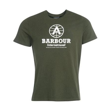 Barbour - T-shirts - Grön - Herr - Storlek: M, Herr, Storlek: M