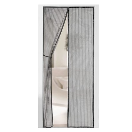 Magnetisk skärmdörr - Självförslutande, kraftig, handsfree nätpartition för att förhindra att insekter kommer in - husdjurs- och barnvänlig - håll 