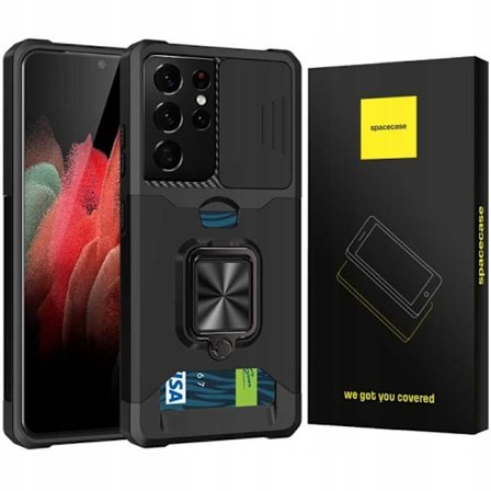 Spacecase Fodral För Samsung Galaxy S21 Ultra Black