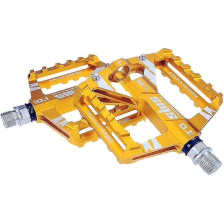 Mordely Bike Pedal 9/16" Road Bike Mtb Pedal Aluminum Alloy Non-slip Flat Bike Pedals With Sealed Bearings, Road Cycling Pedals For