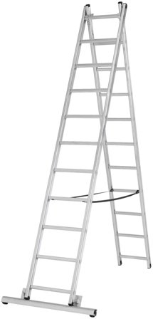 Skeppshultstegen YS-340 Kombistege I-profil, aluminium 4 meter, Stegar & ställningar