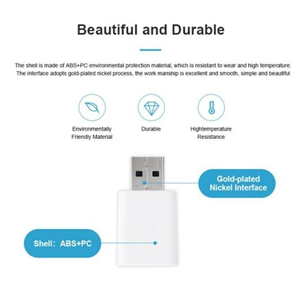 Tuya ZigBee 3.0 Signal Repeater USB Extender til Enheder ZigBee2MQTT Mesh Home Assistant Deconz Automation, EU Stik
