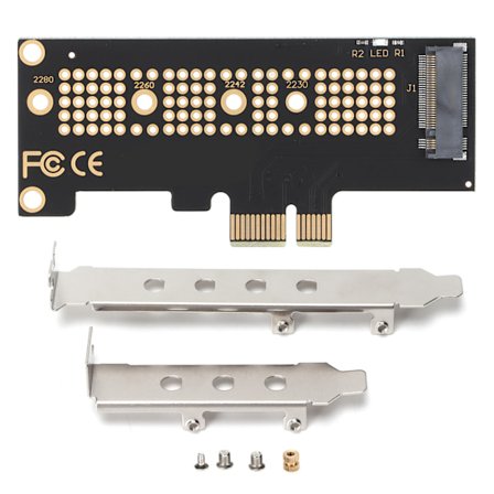 Sovitinkortti PCIE NVME NGFF M.2 SSD -kiintolevymuuntimelle 2230/2242/2260/2280 SSDPCIEx1
