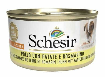 Schesir Pollo Con Patate E Rosmarino Cibo Umido Cani Adulti