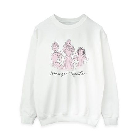Disney Dam/Damer Princesses Stronger Together Sweatshirt XX