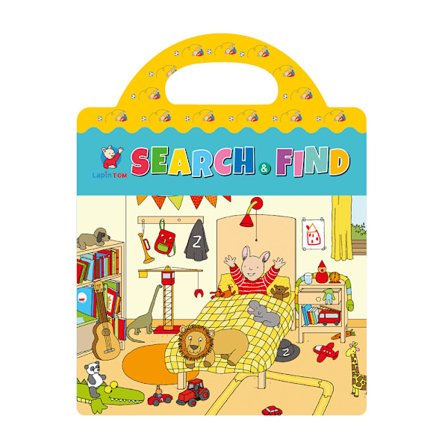 Genanvendelig Scene Klistermærkebog til Børn – Stille Bog til Tidlig Læring & Koncentration