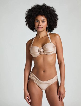 Hunkemöller Lima Rio Bikini Bottom - Beige - M