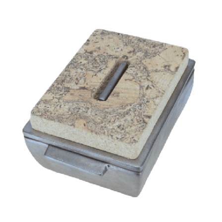 Dutchdeluxes Ugnsform, Rektangulär 17x13 X 6cm Bakredskap Unisex Silver M