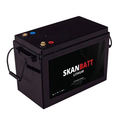 Skanbatt LiFePO4 Batteri 12V 200Ah