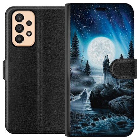 Yhteensopiva Lompakkokotelo Samsung Galaxy A33 5G Susi