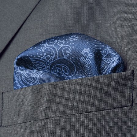 Pañuelo de bolsillo de seda Boho Baron para hombres - Pañuelos de bolsillo estampados