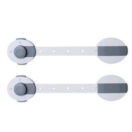 Lapsilukko Baby vetolaatikon lukko VALKOINEN