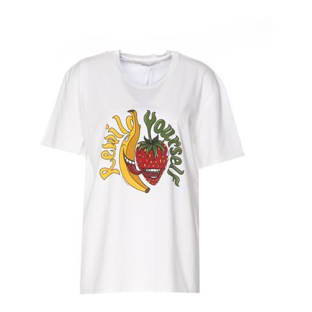 Stella McCartney T-Shirts Hvid, Dame
