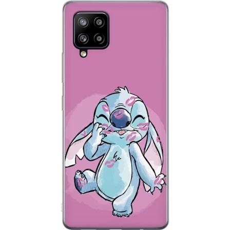 Samsung Galaxy A42 5G Gennemsigtig cover Stitch Puss