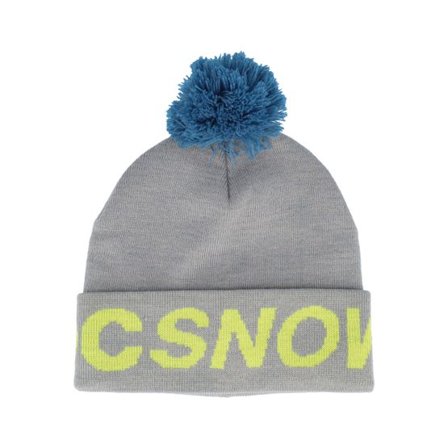 DC - Grå pom Beanie - Kids Gambol Beanie Steeple Gray Pom @ Hatstore
