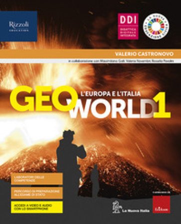 Geoworld. Con Atlante guidato, Regioni d'Italia. Per la Scuola media. Con e-book. Con espansione online. Vol. 1 Valerio Castronovo