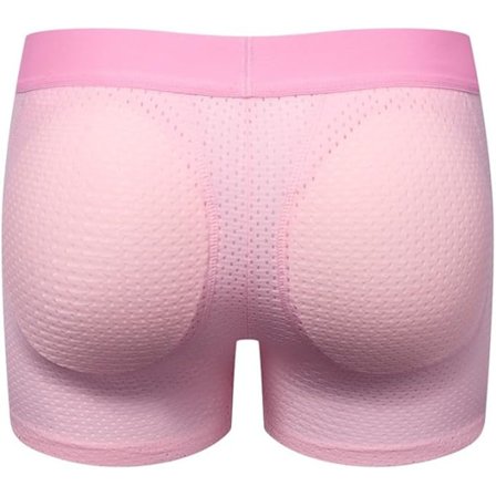 2025 Seneste Model JOCKMAIL Mesh Herre Undertøj Boxer Bag Herre Polstret Undertøj Boxer med Hoftepude Herre Boxershorts