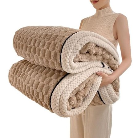 Pehmeä viltti, kääntyvä pörröinen shag-viltti