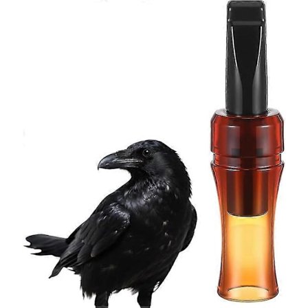 Kråkelokk for å tiltrekke kråker, kråkelokkfløyte, bærbar kråkelokkefløyte for ravn, lokkende imitasjons kråkelokkefløyter for jakt, kråkefløyte, for 
