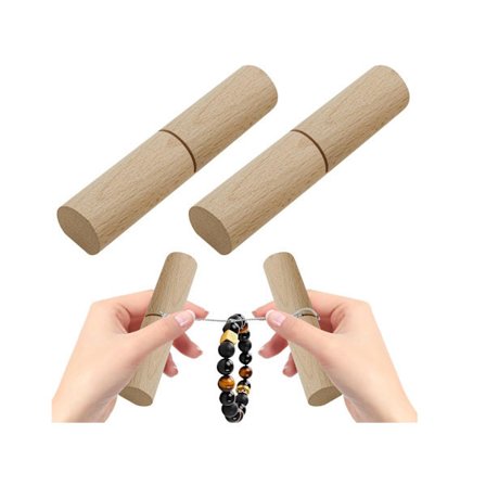 2 solmukiinnikettä, sopivat silikonikuulille, työtä säästäviä ja tehokkaita, sopivat avaimenperiin, rannekoruihin, tee-se-itse-askarteluihin