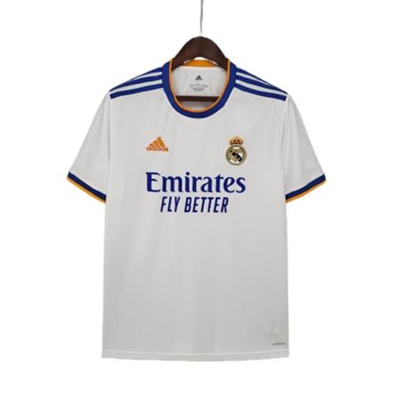 21/22 Real Madrid Fodbold Hvid Trøje M
