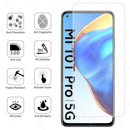 Standard Skärmskydd 0,3mm Mi 10T Pro Transparent/Genomskinlig