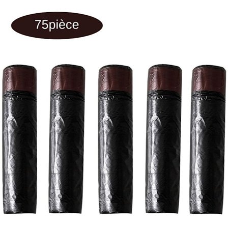 10 Liter Affaldssække, Snøre Affaldssække, 75 Sække -