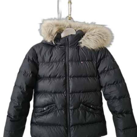 Svart pufferjacka Tommy Hilfiger