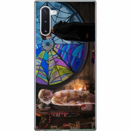 Samsung Galaxy Note10 Genomskinligt Skal Wednesday Addams