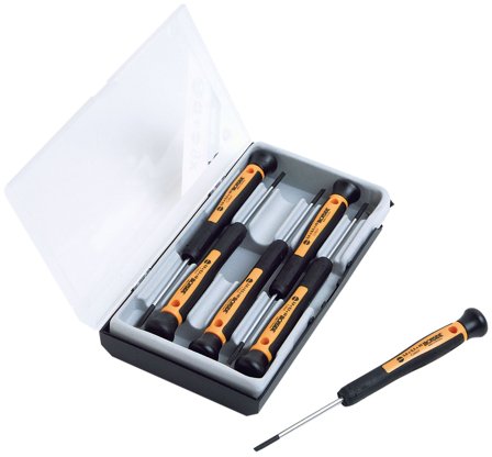 Ironside 120524 Skruetrækkersæt 6 dele, spor & PH, Håndværktøj