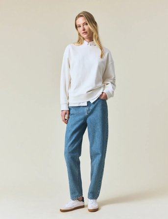 Lexington Clothing Logo Sweatshirt - White - XL