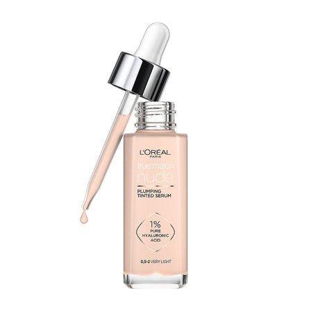 L'Oréal Paris True Match Nude Plumping Tinted Serum Very light 0,5-2, Skincare, Ansigtspleje, Serum