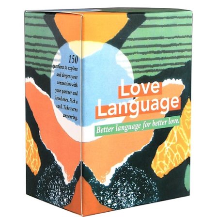 Love Language Card Game Better Language Leads To Better Love 150 Couples Card Game Conversation Starters