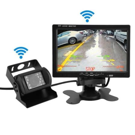 7" HDMI 900TVL trådlös säkerhetskopieringskamera - Tft-inspelare för bil RV-7001Ws