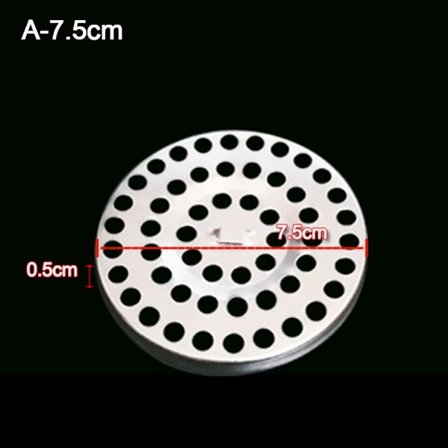 5 stk/sæt Gulvafløbsdæksel Vask Si A-7,5CM