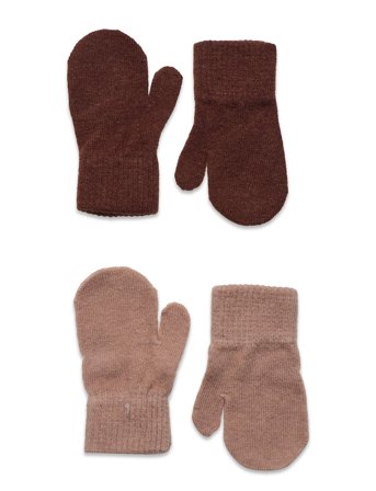 Magic Mittens 2-Pack Brown CeLaVi