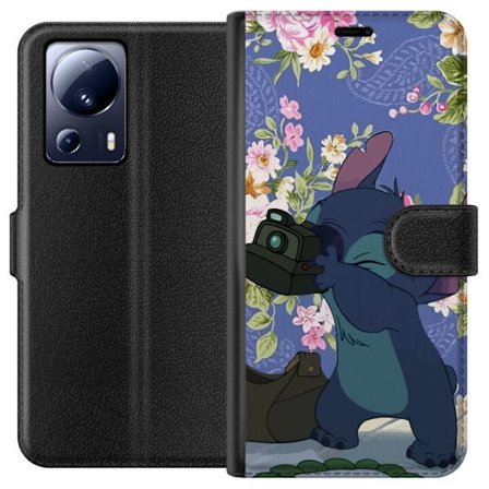 Kompatibelt Lommeboketui til Xiaomi 13 Lite Stitch med kamera