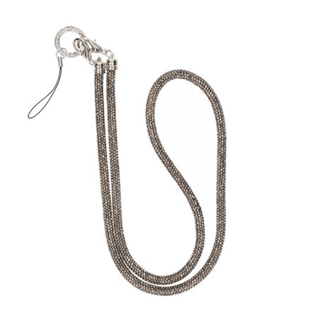 80cm hanging neck masonry mobile phone rope Transparent gray
